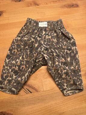 Claude Leopard Trousers 3-6 Months Like New